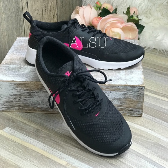 Nike Air Max Thea GS Black Hyper Pink W AUTHENTIC - Picture 3 of 8